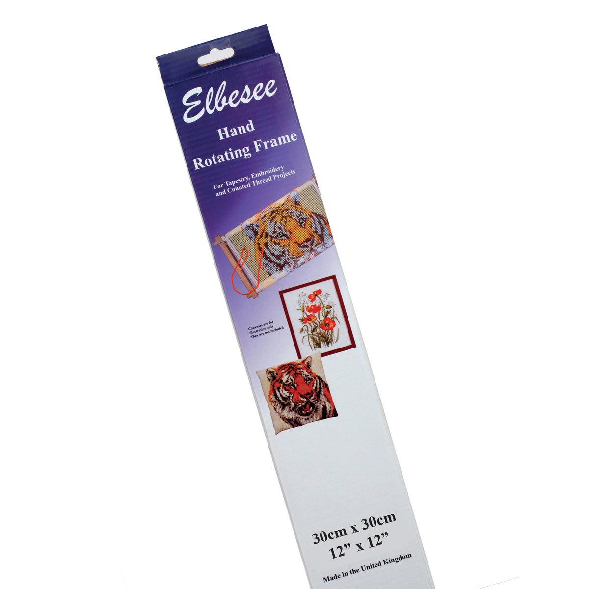 Elbesee wooden rotating tapestry frame