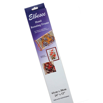 Elbesee wooden rotating tapestry frame