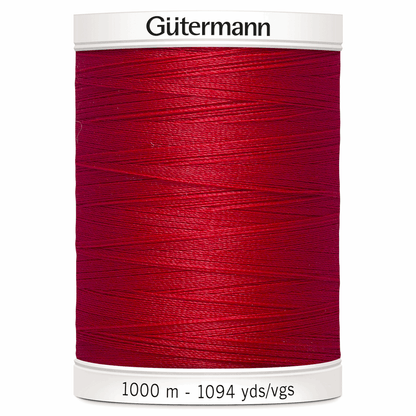 Gutermann Sew-All Thread 1000m - Crimson Red (#156)