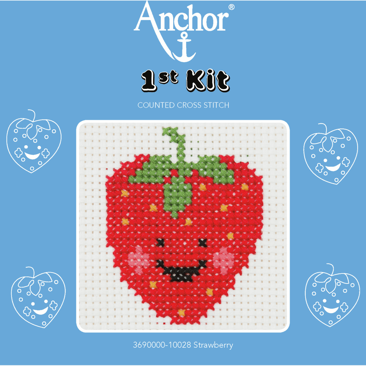 Anchor My 1st Tapestry Kit - Strawberry