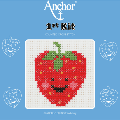 Anchor My 1st Tapestry Kit - Strawberry