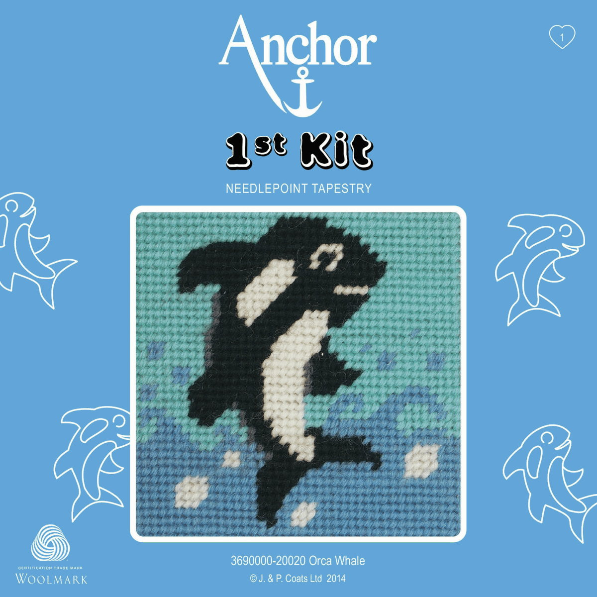 Anchor My 1st Tapestry Kit - Ocra