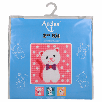 Anchor My 1st Tapestry Kit - Cute Kitty