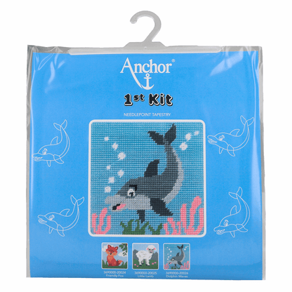 Anchor My 1st Tapestry Kit - Dolphin Waves