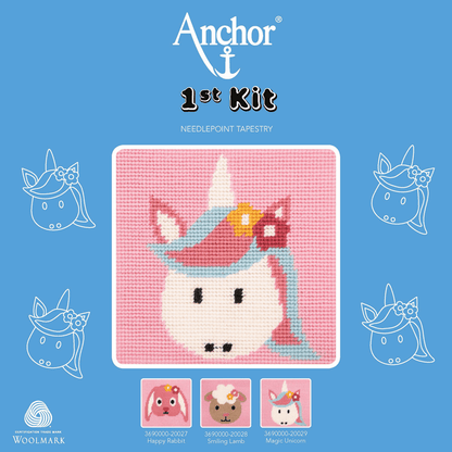 Anchor My 1st Tapestry Kit - Best Friends, Magic Unicorn