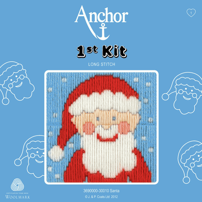 Anchor My 1st Long Stitch Kit - Santa