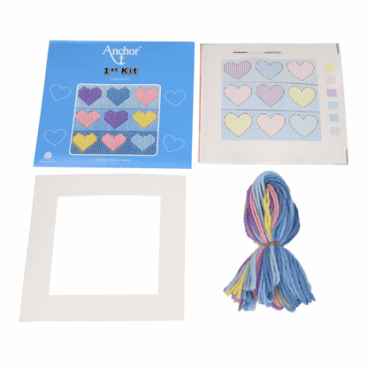 Anchor My 1st Long Stitch Kit - Hearts