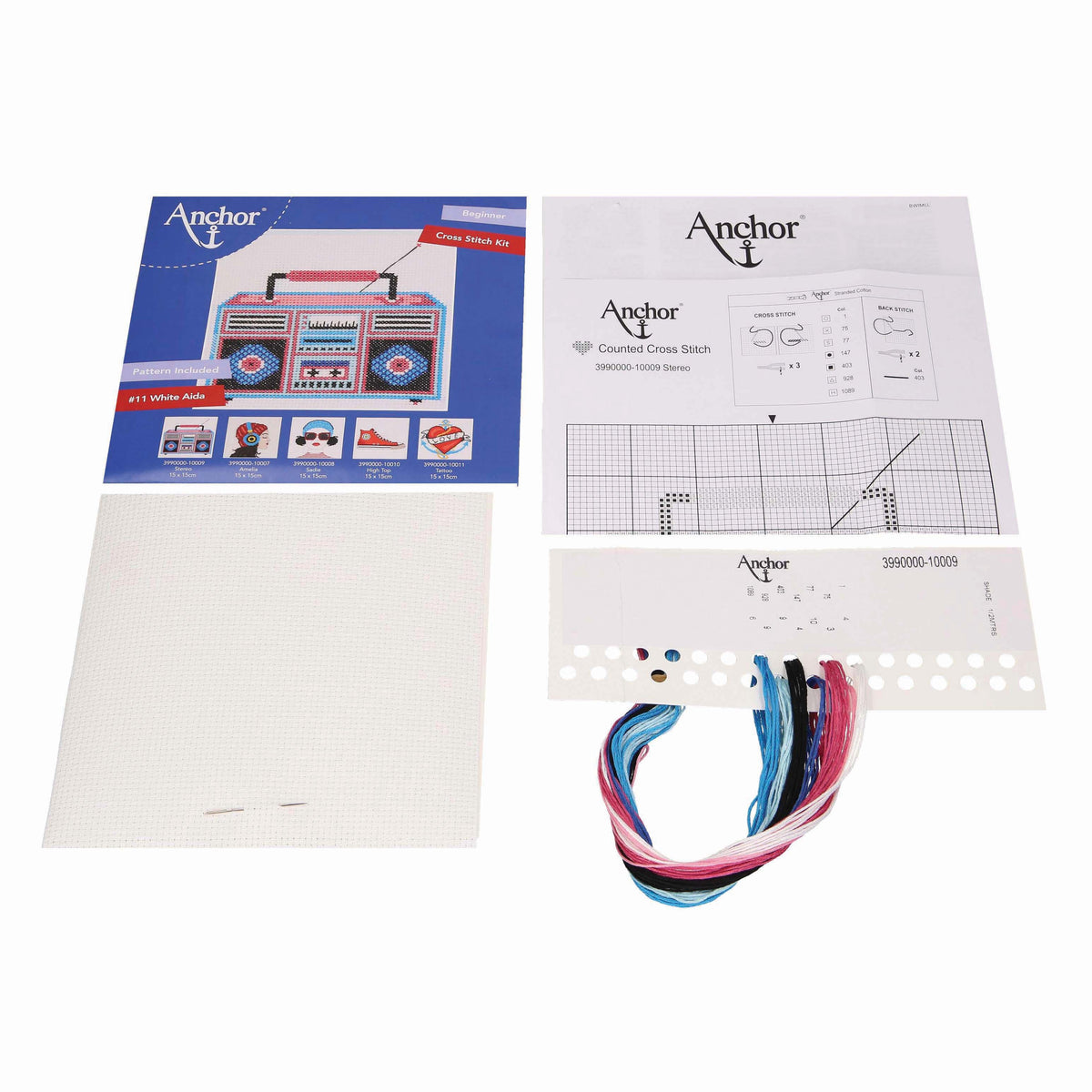Anchor Style Collection Stereo cross stitch kit design