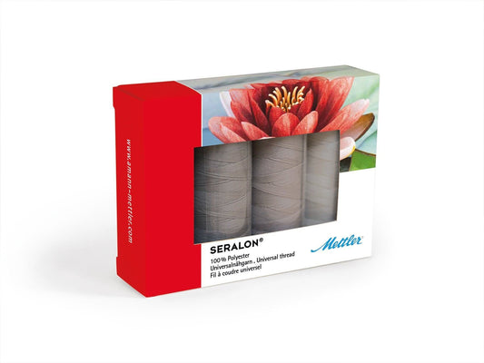 Mettler Seralon No. 100 200m Beige Set 4 spools - thread set