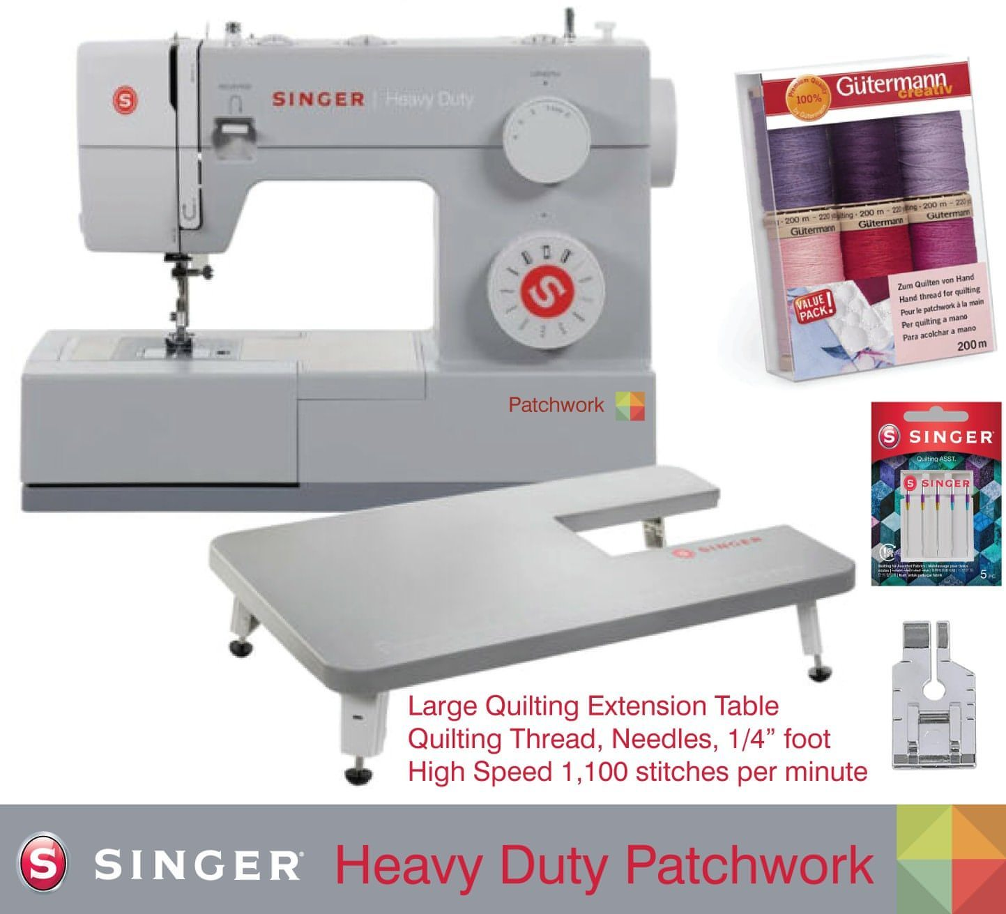 Singer Heavy Duty Patchwork Edition Sewing Machine – Singer Sewing Outlet
