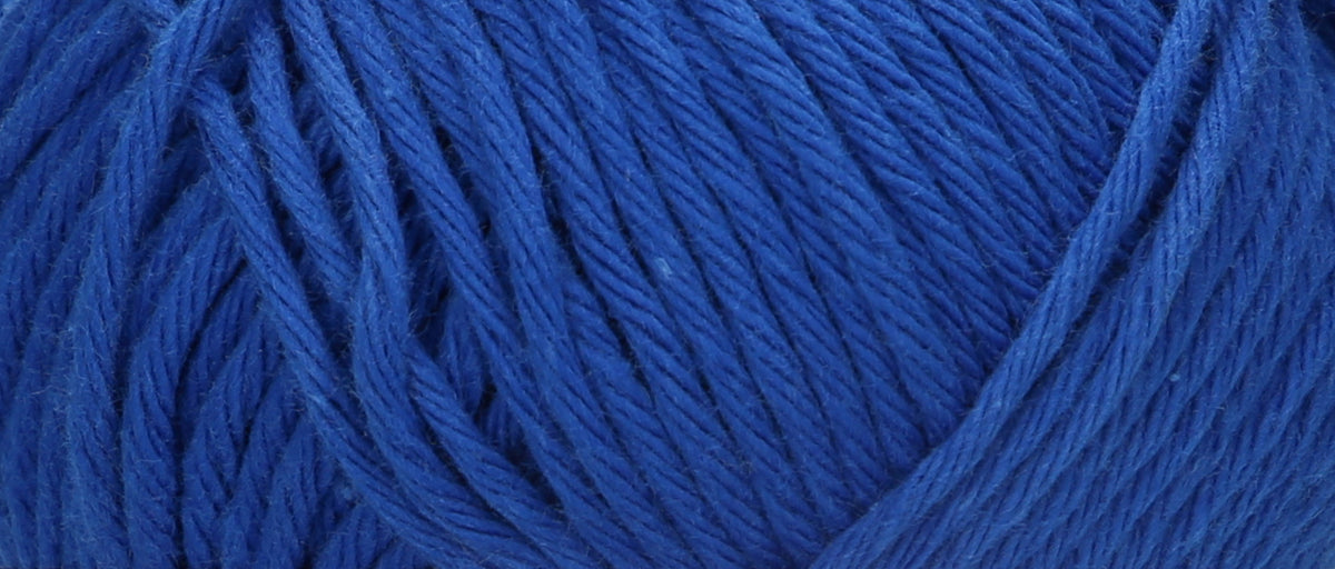 Ball of Puppets Lyric No. 8 cotton yarn in Royal Blue