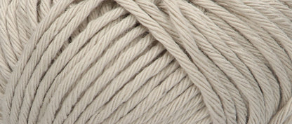 Ball of Puppets Lyric No. 8 cotton yarn in a stone colour