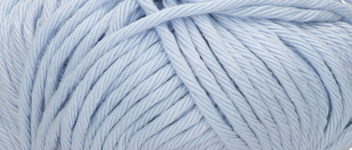 Ball of Puppets Lyric No. 8 cotton yarn in pale blue