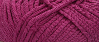 Ball of Puppets Lyric No. 8 cotton yarn in dark pink