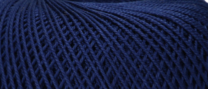 Ball of Puppets Eldorado No. 6 cotton yarn in navy