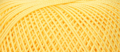 Ball of Puppets Eldorado No 6 cotton yarn in yellow