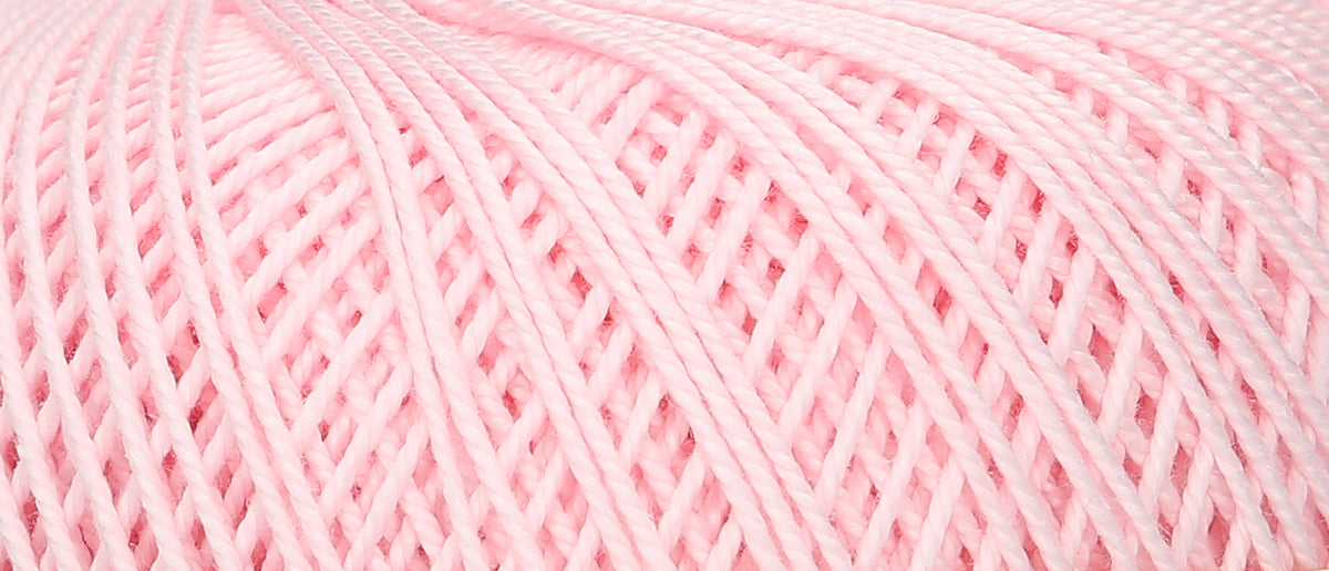 Ball of Puppets Eldorado No 10 cotton yarn in pale pink