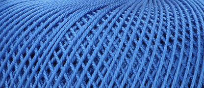 Ball of Puppets Eldorado No 12 cotton yarn in dark blue
