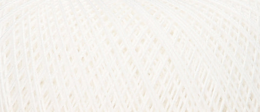 Ball of Puppets Eldorado cotton crochet yarn in white