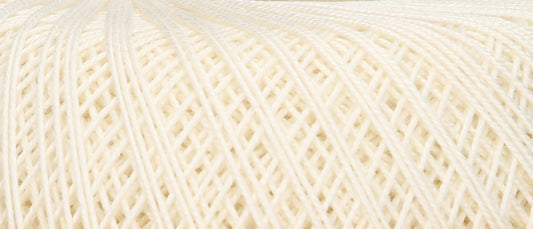 Ball of Puppets Eldorado cotton crochet yarn in cream