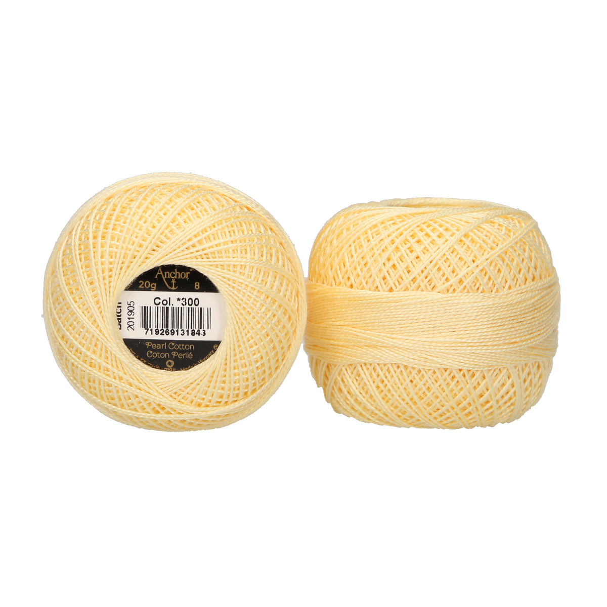 Ball of Anchor Pearl Cotton No.8 embroidery thread