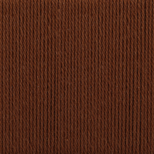 Ball of chestnut Anchor Organic Cotton yarn