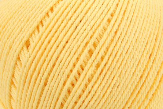 Ball of lemon Anchor Organic Cotton yarn