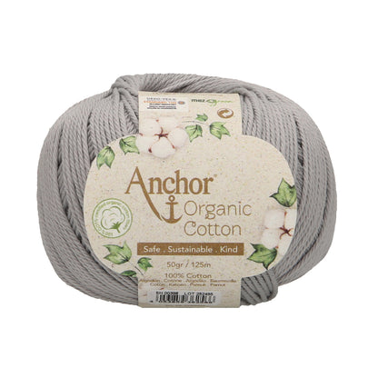 Ball of stormy cloud Anchor Organic Cotton yarn