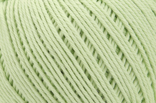 Ball of green mint Anchor Organic Cotton yarn