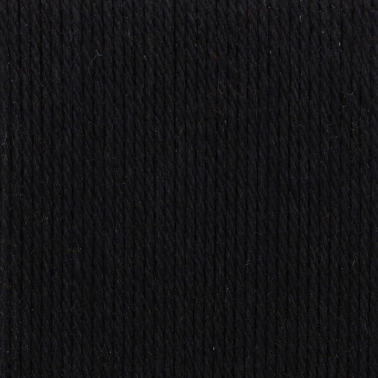 Ball of black Anchor Organic Cotton yarn