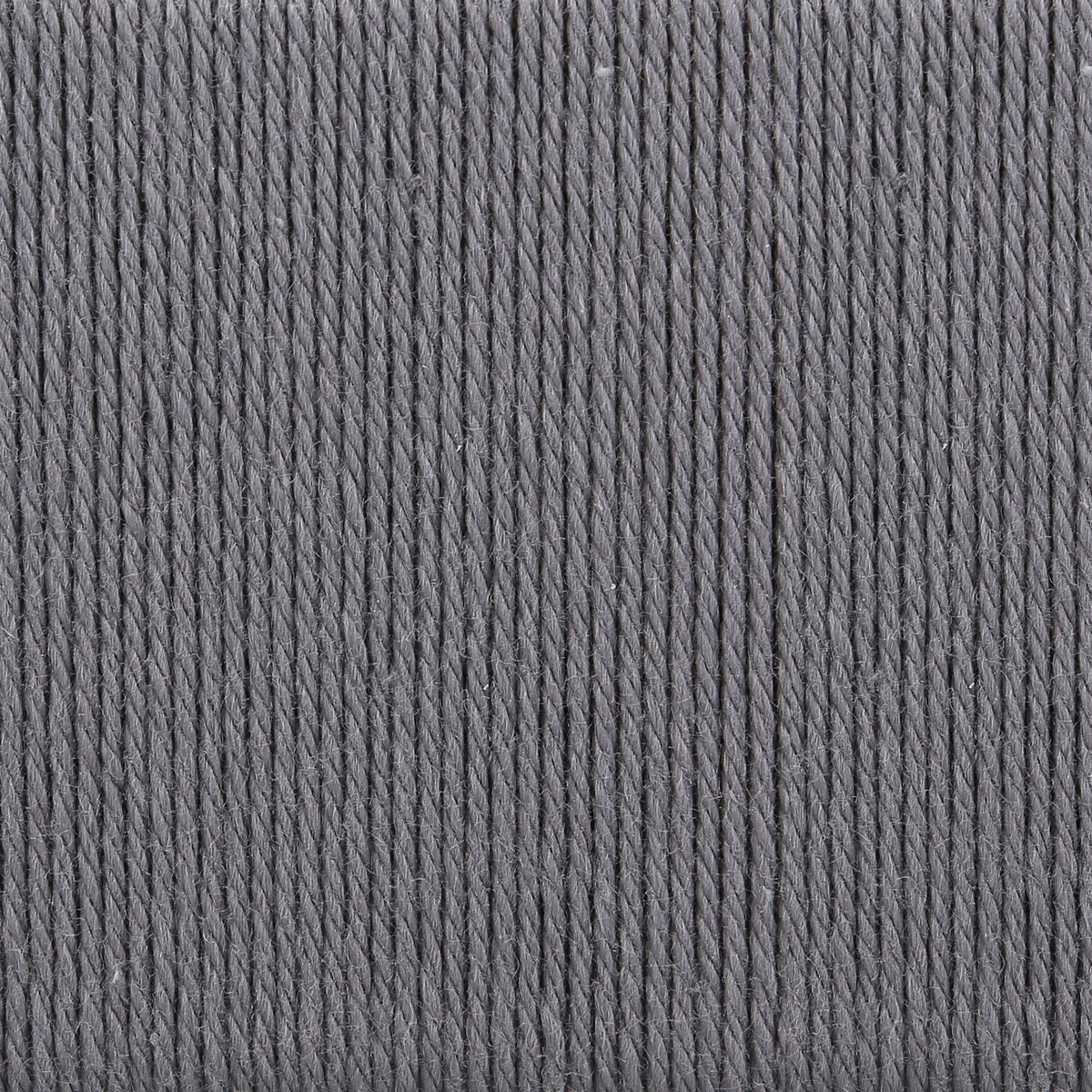 Ball of Anchor Organic Cotton yarn in dark graphite grey