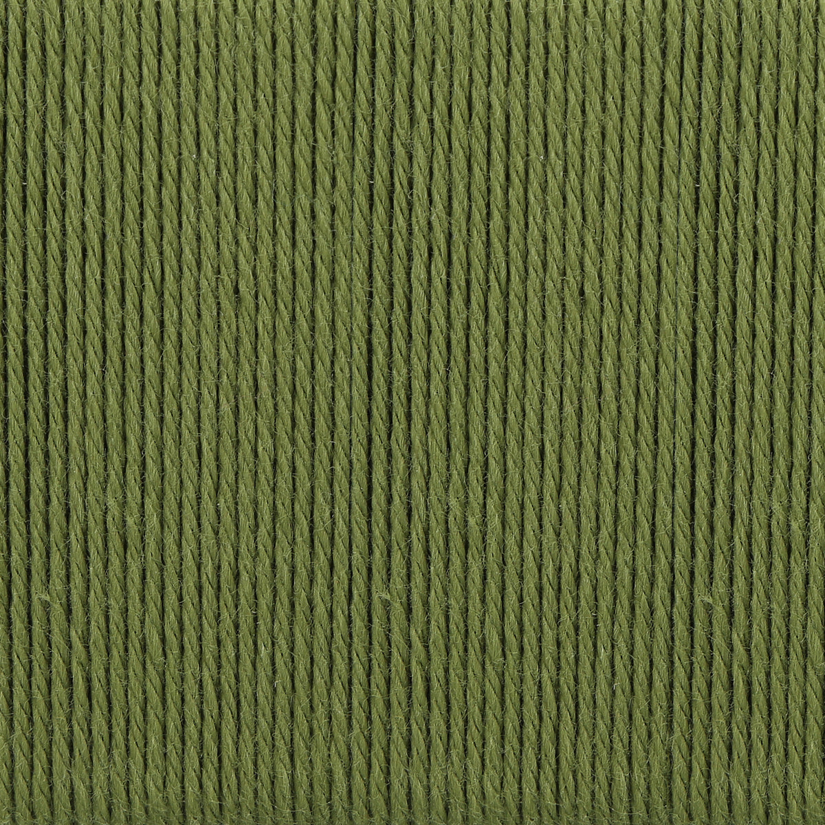 Ball of Anchor Organic Cotton yarn in moss green