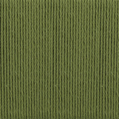 Ball of Anchor Organic Cotton yarn in moss green