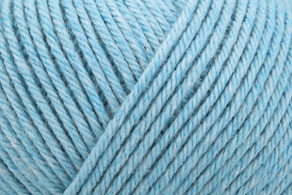 Ball of aquamarine Anchor Cotton 'n' Wool 4 ply yarn