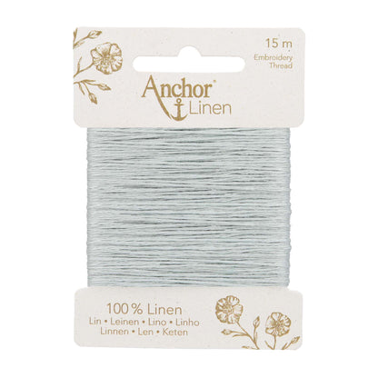 Card of Anchor linen embroidery thread in Cloud