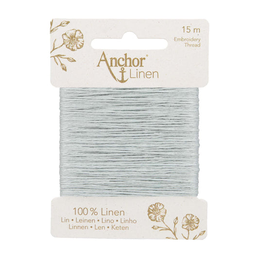 Card of Anchor linen embroidery thread in Cloud