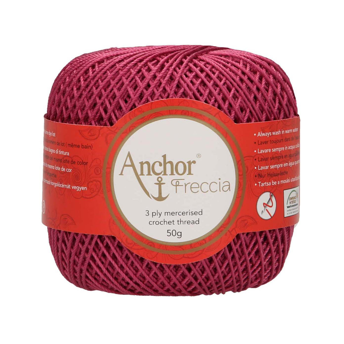 Anchor Freccia Crochet Cotton No. 12 - 50g Ball - Shade 0068