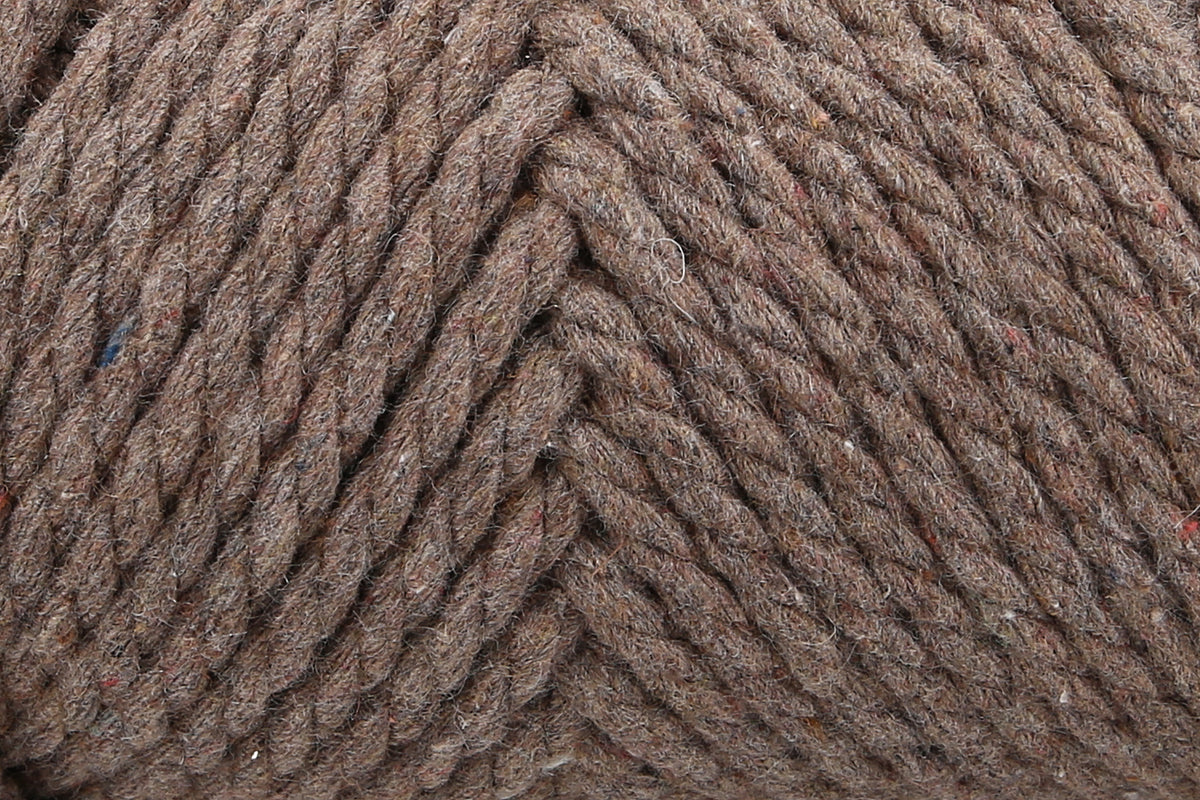 Ball of Anchor Crafty twisted rope yarn in cinnamon