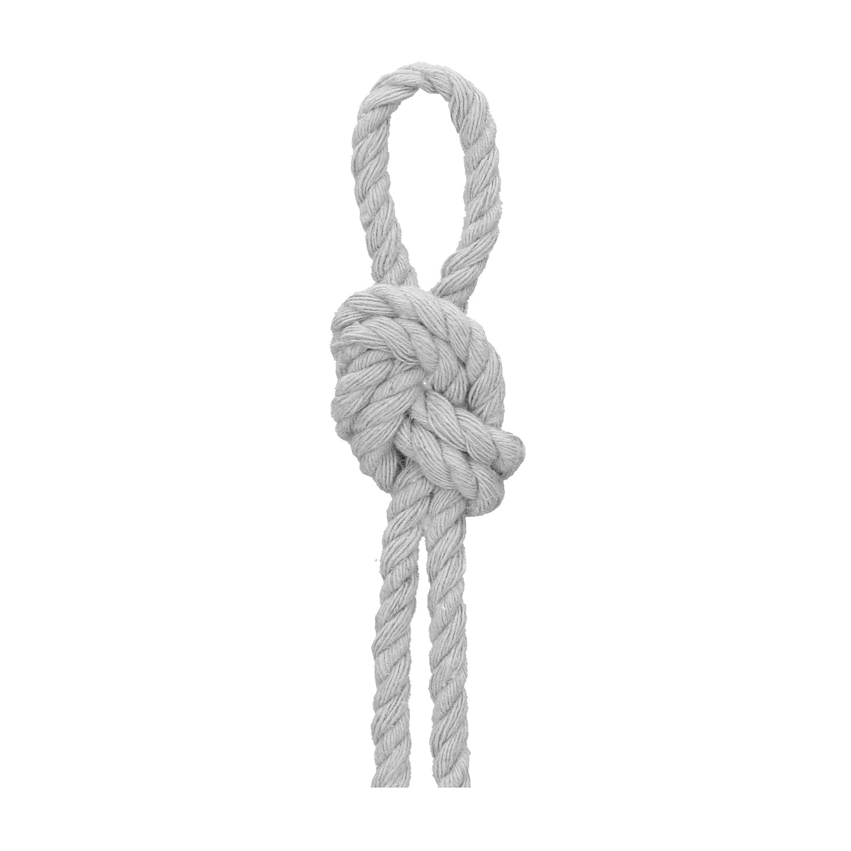 Ball of Anchor Crafty twisted rope yarn in ash