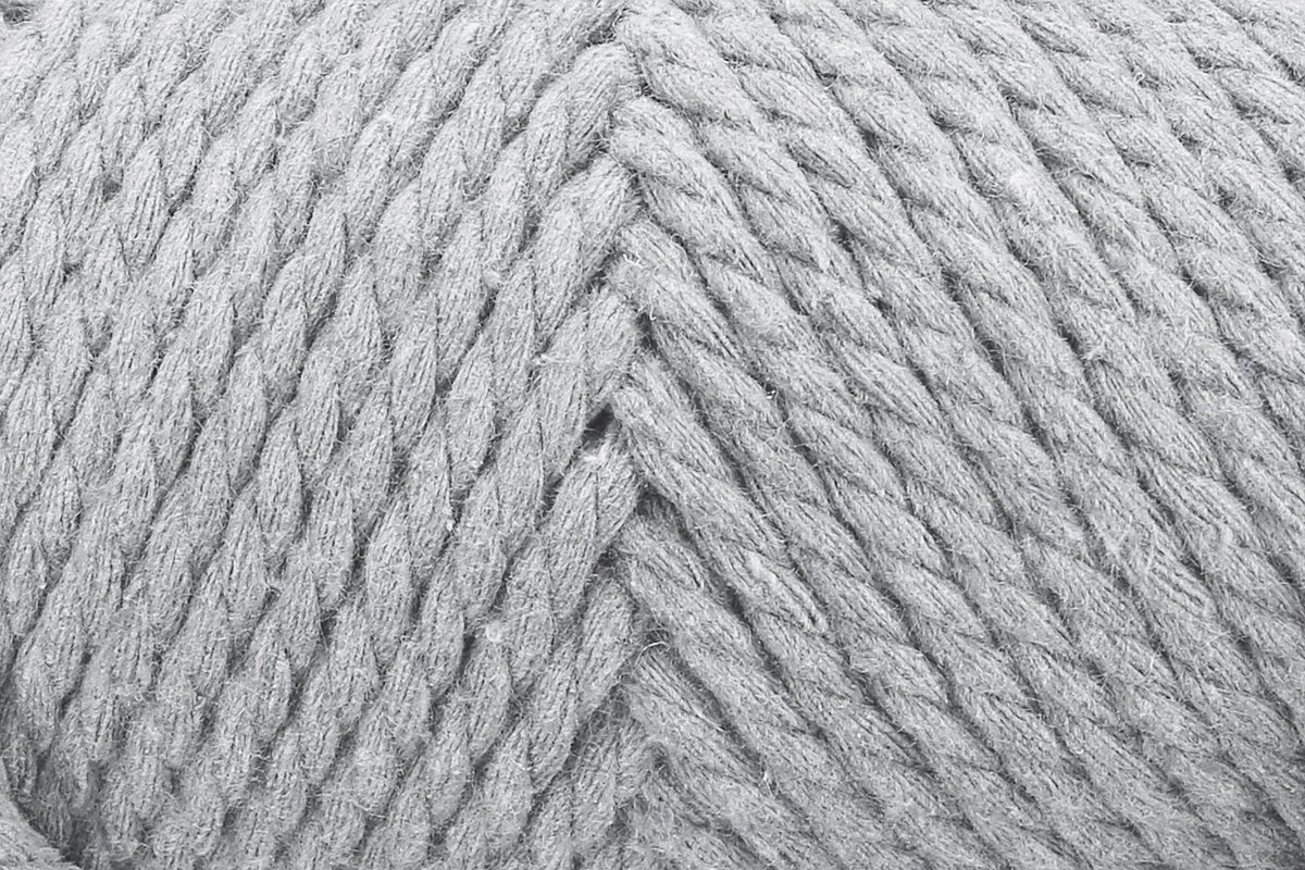 Ball of Anchor Crafty twisted rope yarn in ash