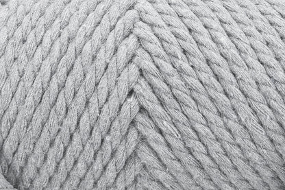 Ball of Anchor Crafty twisted rope yarn in ash