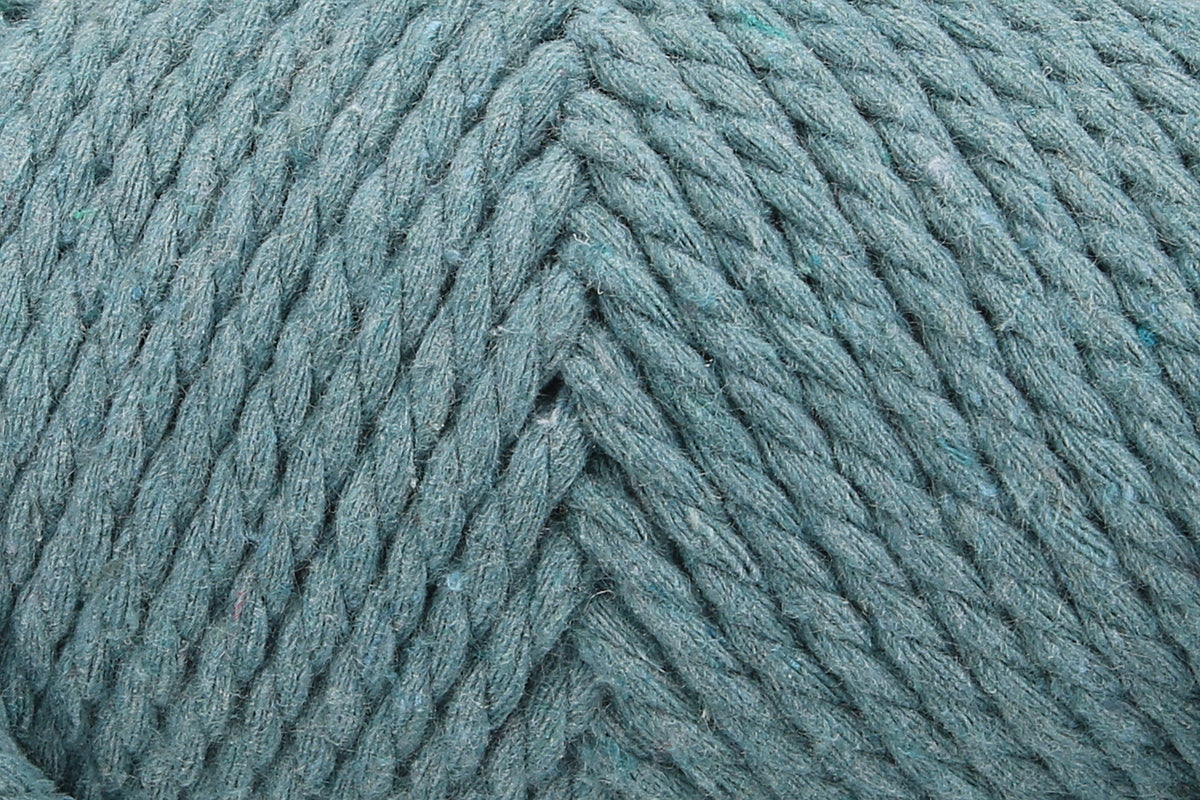 Ball of Anchor Crafty twisted rope yarn in lagoon