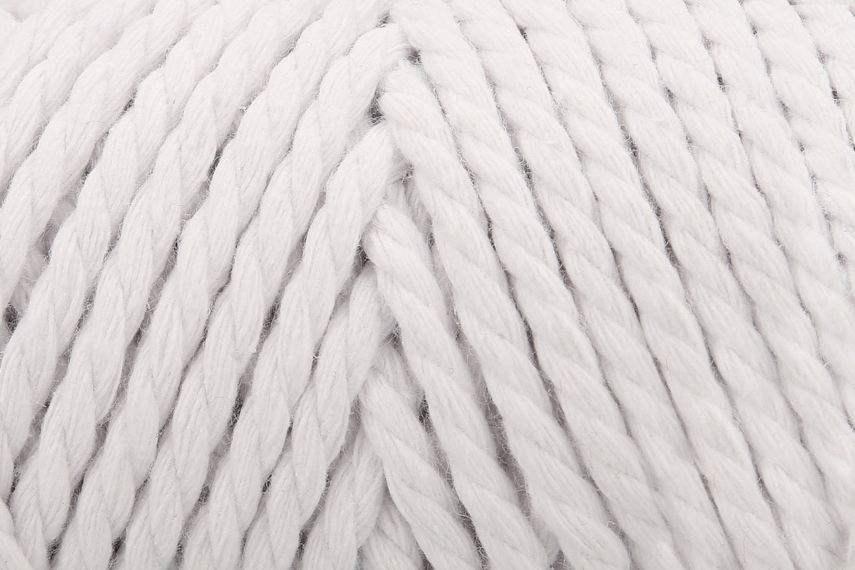 Ball of Anchor Crafty twisted 5mm cord in Snow