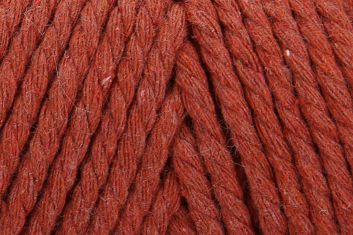 Ball of Anchor Crafty Fine twisted 3mm cord in Brick