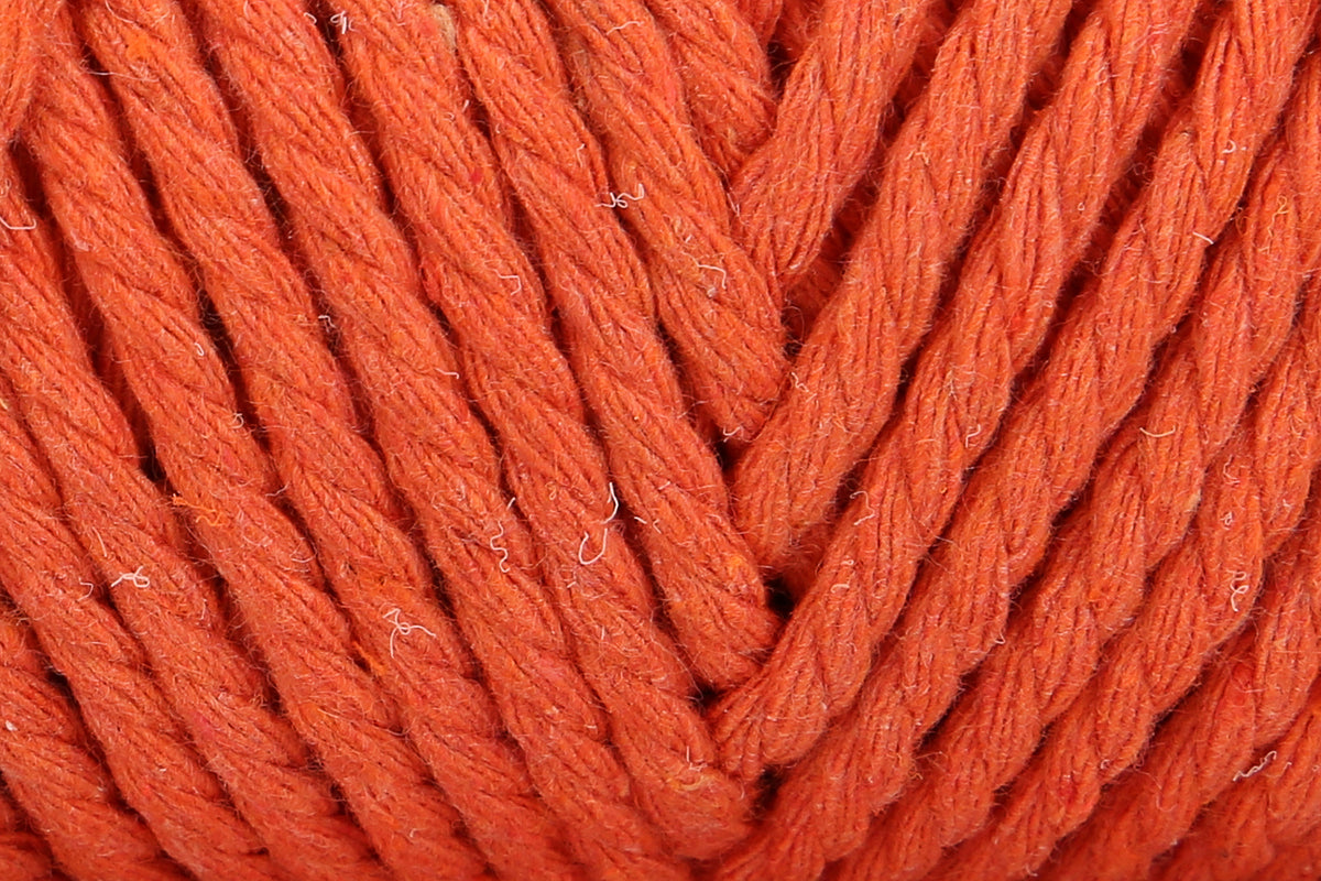 Ball of Anchor Crafty Fine twisted 3mm cord in Mango