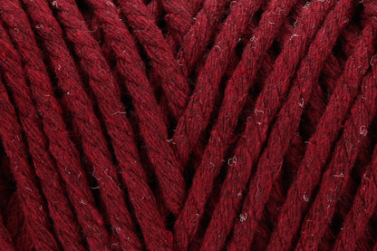 Ball of Anchor Crafty Fine twisted 3mm cord in Burgundy