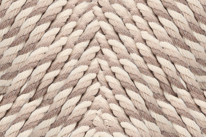 Ball of Anchor Crafty Fine twisted 3mm cord in Natural Mix