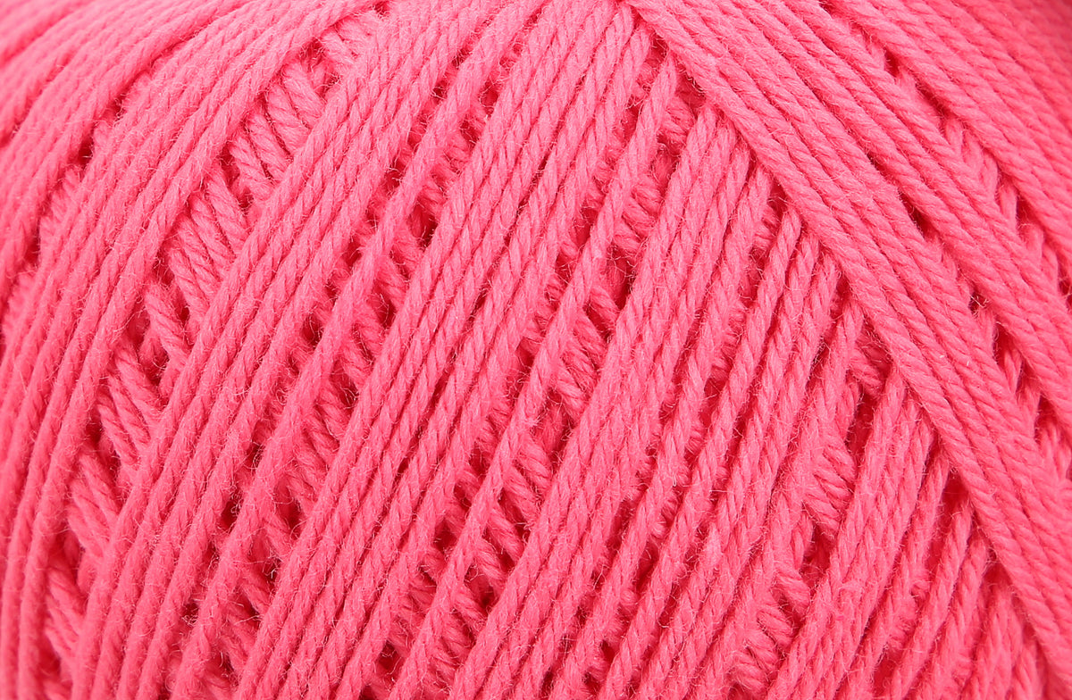Ball of Anchor Baby Pure Cotton 4 ply yarn in Sweet Pink