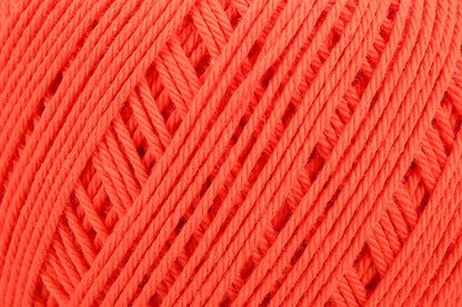 Ball of Anchor Baby Pure Cotton 4 ply yarn in Orange