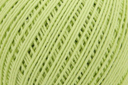 Ball of Anchor Baby Pure Cotton 4 ply yarn in Lime